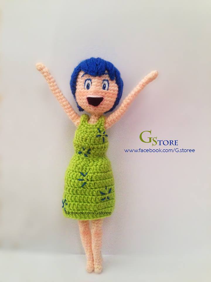 joy - inside out amigurumi pattern