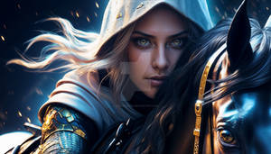 Warrior Lady - Exclusive Art