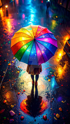 Under the Rain - 3 Phone Wallpapers