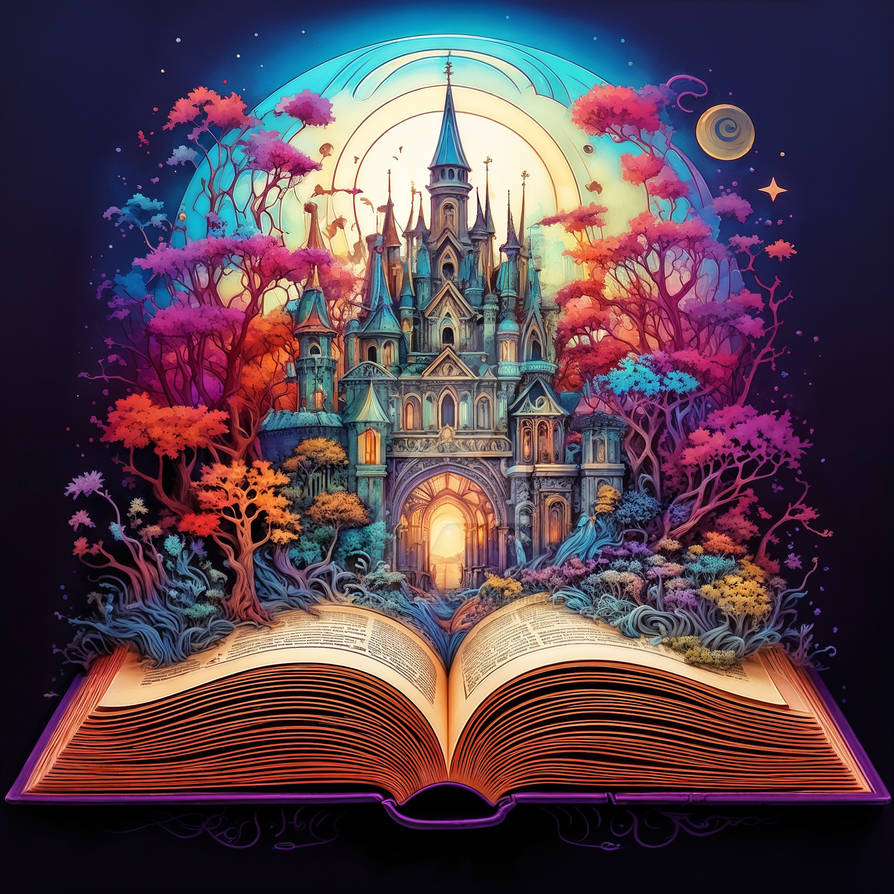Emchanted Book The Enchanted Book by FairyCastel on DeviantArt