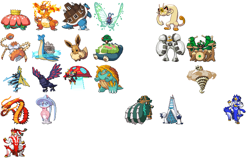 SpriteDex: Animated Sprites Generation VI [Shiny]