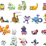 Shiny Galarian Pokemon Sprites