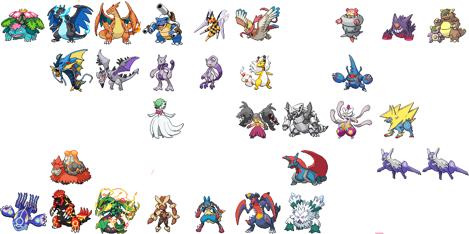 How to Make Pokemon Sprites (Mega Lucario) 