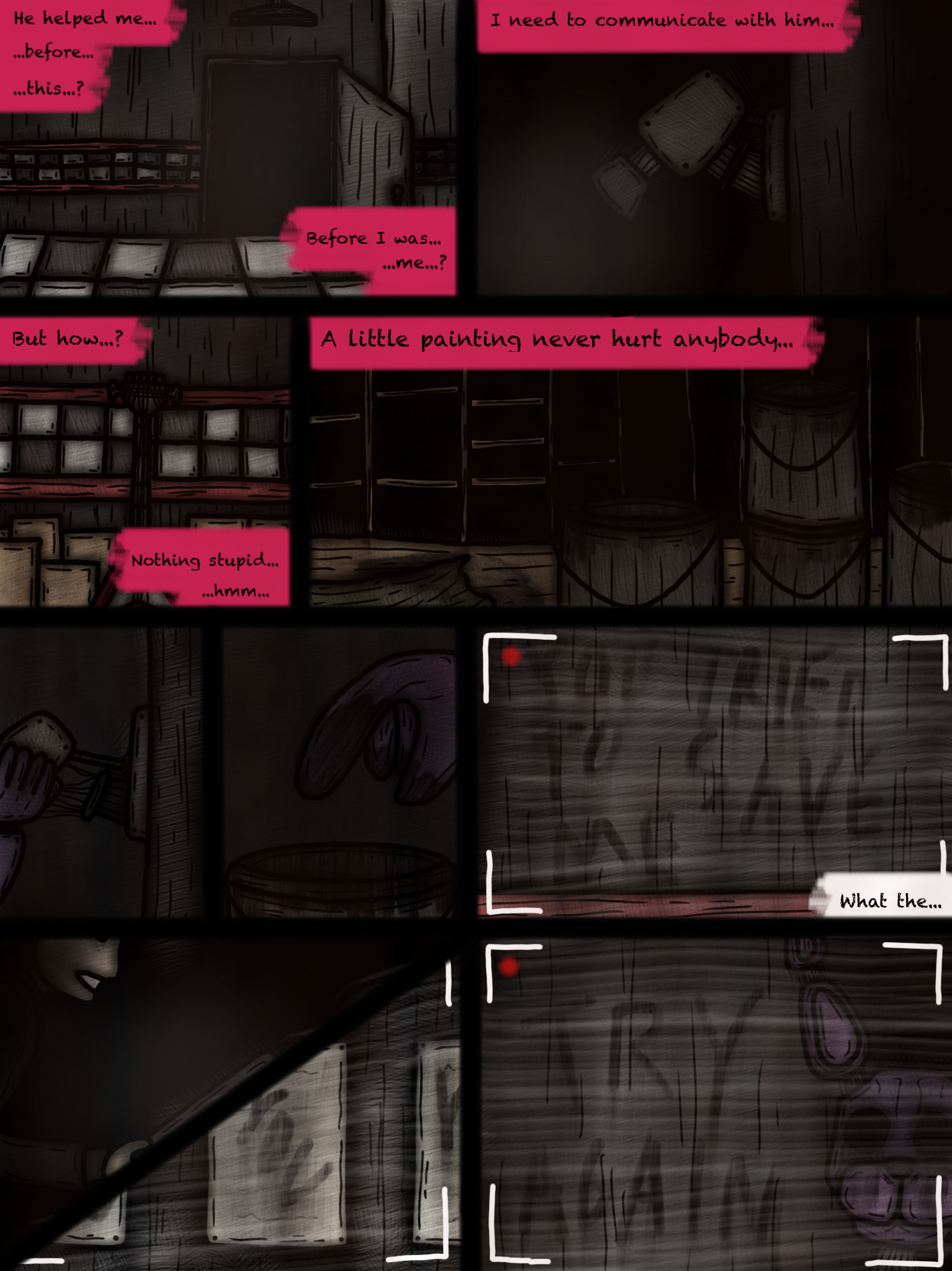 FNAF Comic- The Mute One- Page 8