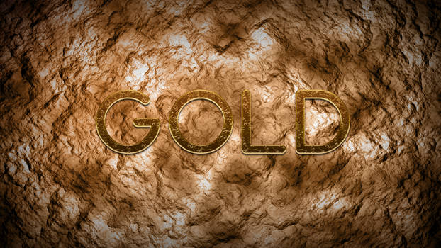 Photoshop Text Effect - Golden Effect