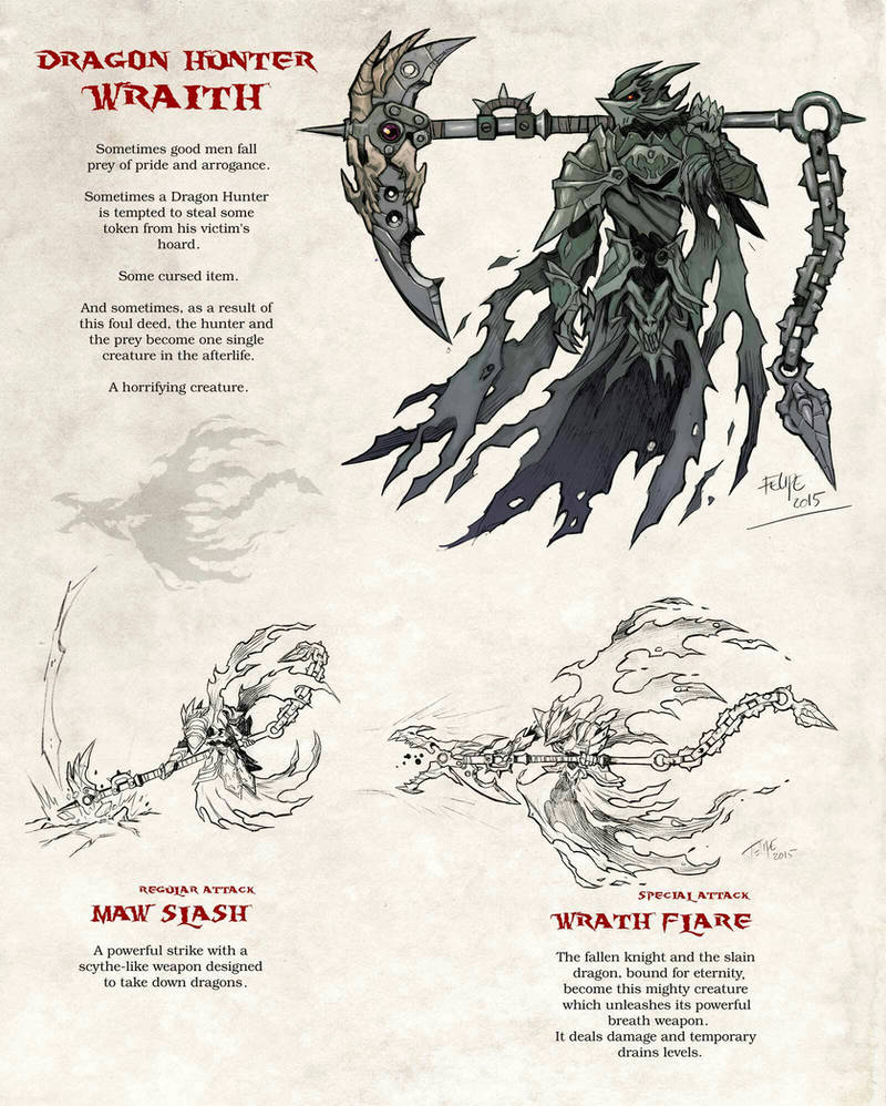 Dragon Hunter Wraith. by Silvenger on DeviantArt