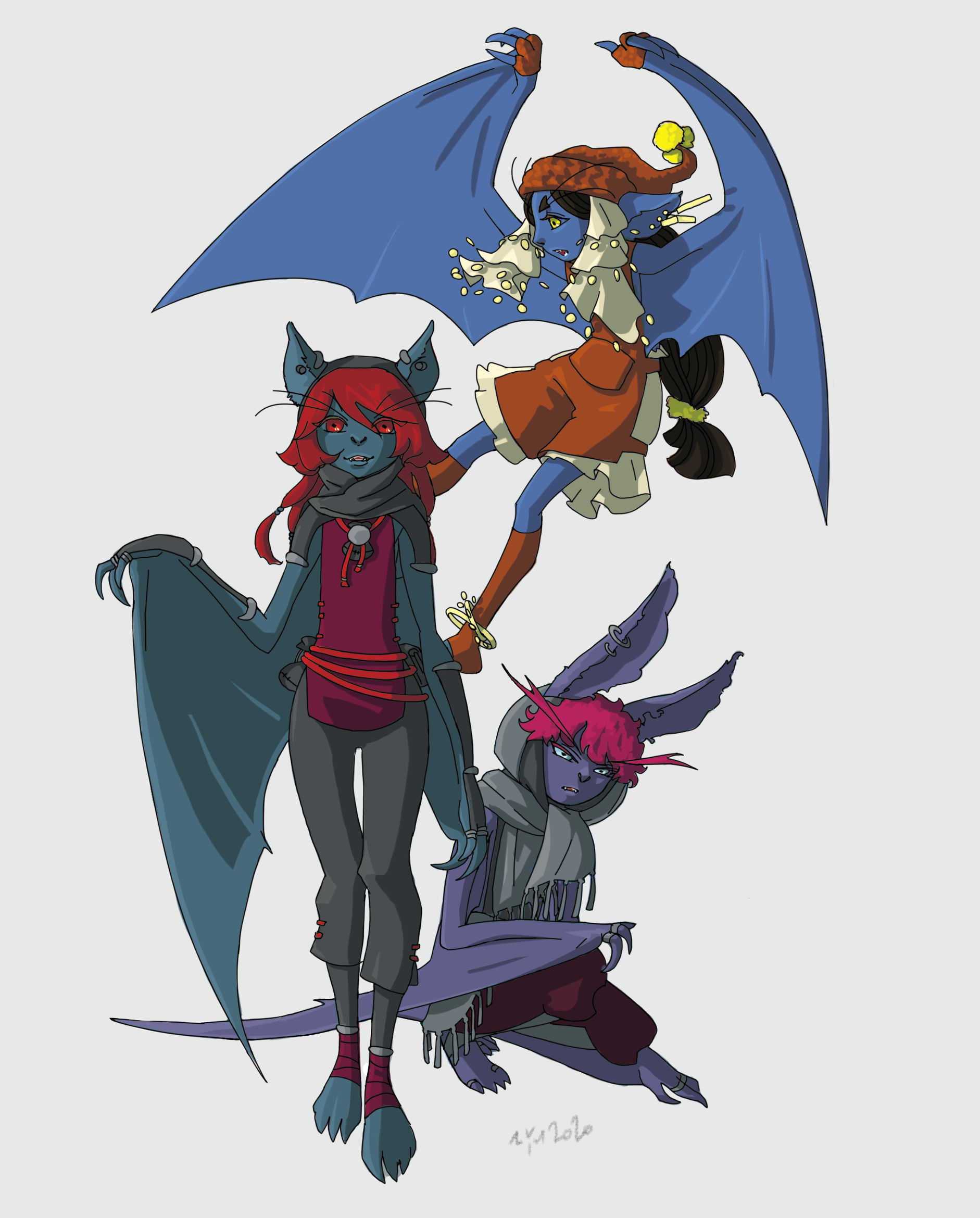 Beast Kin Creatures Beastkin : Bat Type by AyaBenuni on DeviantArt