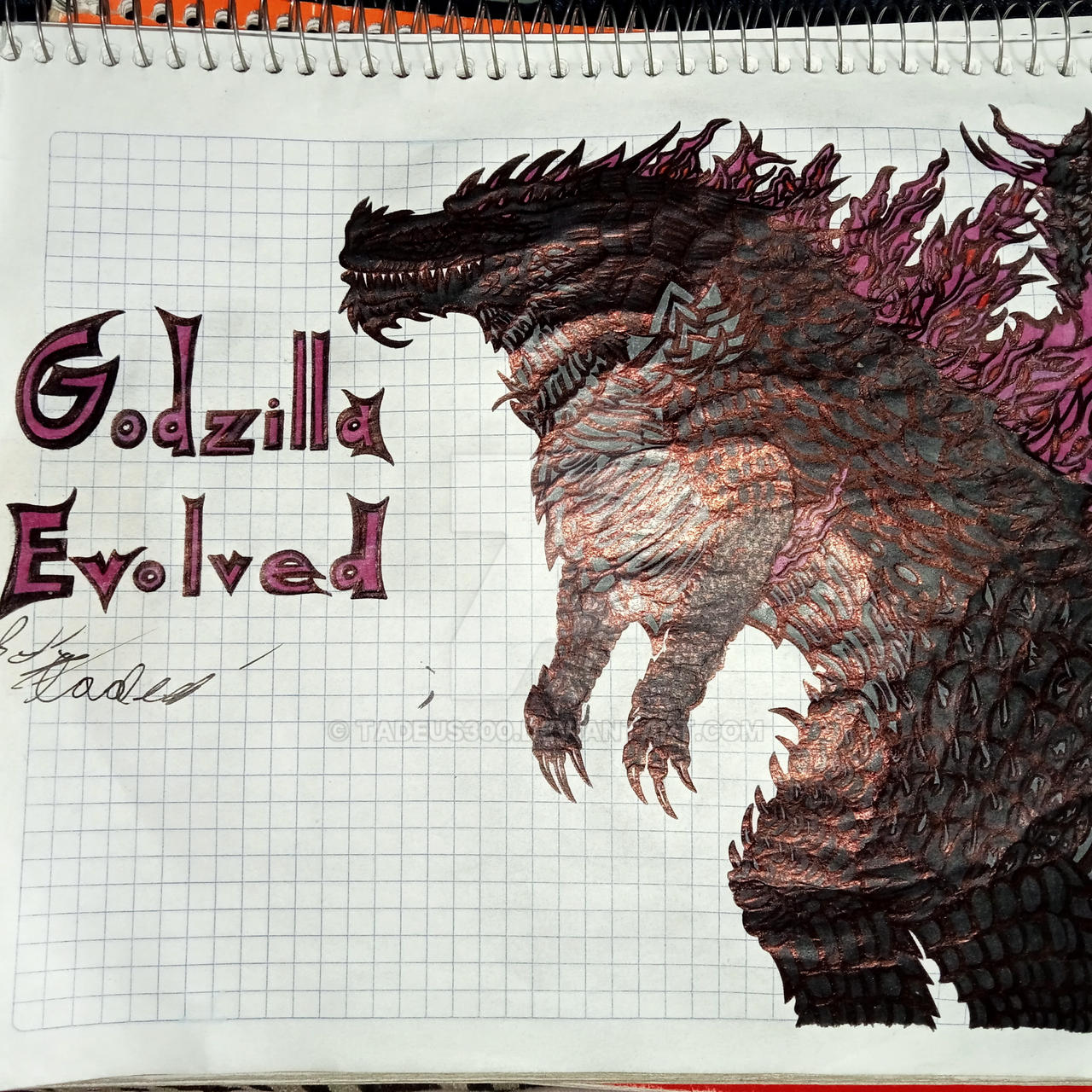 Godzilla Evolved 2.0 by tadeus300 on DeviantArt