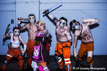 Psycho-bandits and Tiny Tina / Borderlands