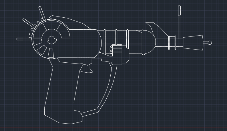 Cod Ray Gun Blueprint