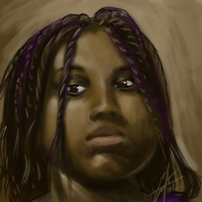 Speed paint - Self portrait