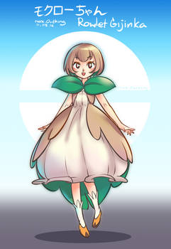 Rowlet Pokemon Gijinka!