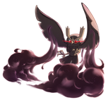 Noctowl used Nightshade! by Intemptesta-Nox