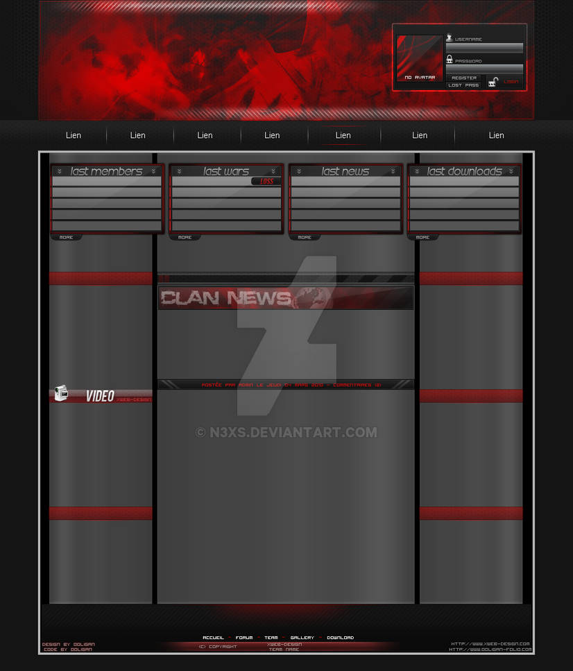 Red Rant Template Red Template by N3xS on DeviantArt