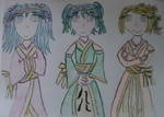 Three Elegant Jedi Vocaloids by AdorableDrawings
