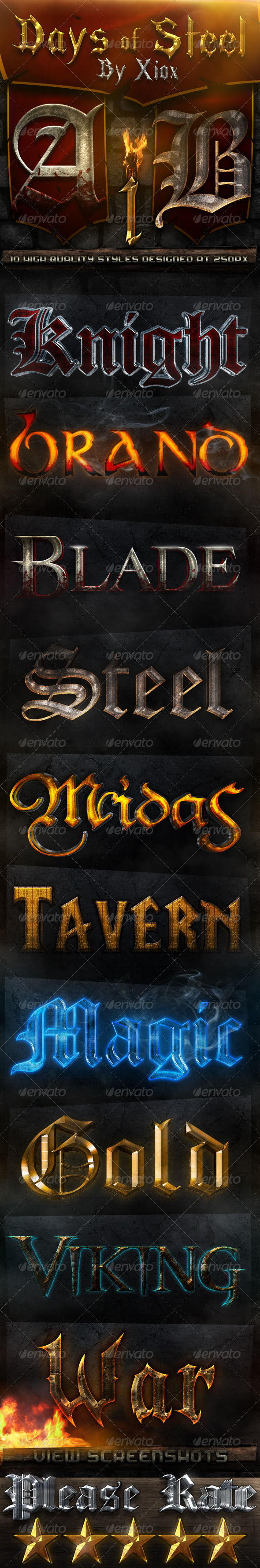 Days of Steel -Style Pack 1-