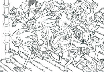 Sonic and Friends Line