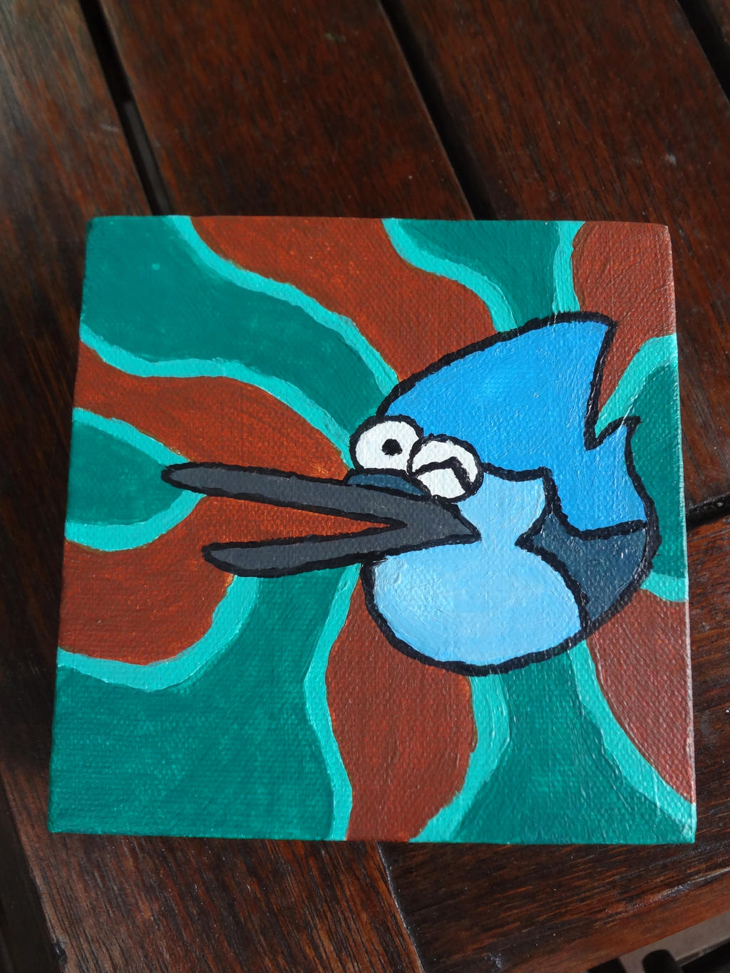 Mordecai's head