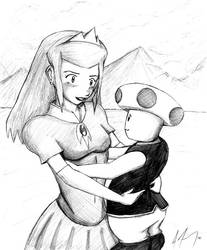 Toad And Princess Peach 1