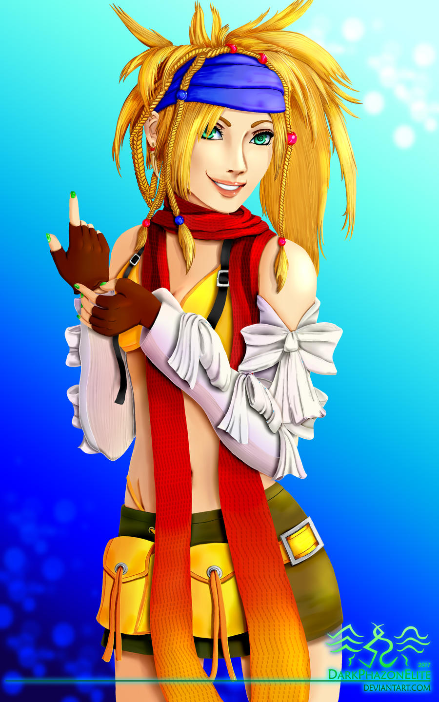 Rikku  Final Fantasy X 2  by PhazeyArt on DeviantArt  Rikku  Final Fantasy X 2  by PhazeyArt on DeviantArt