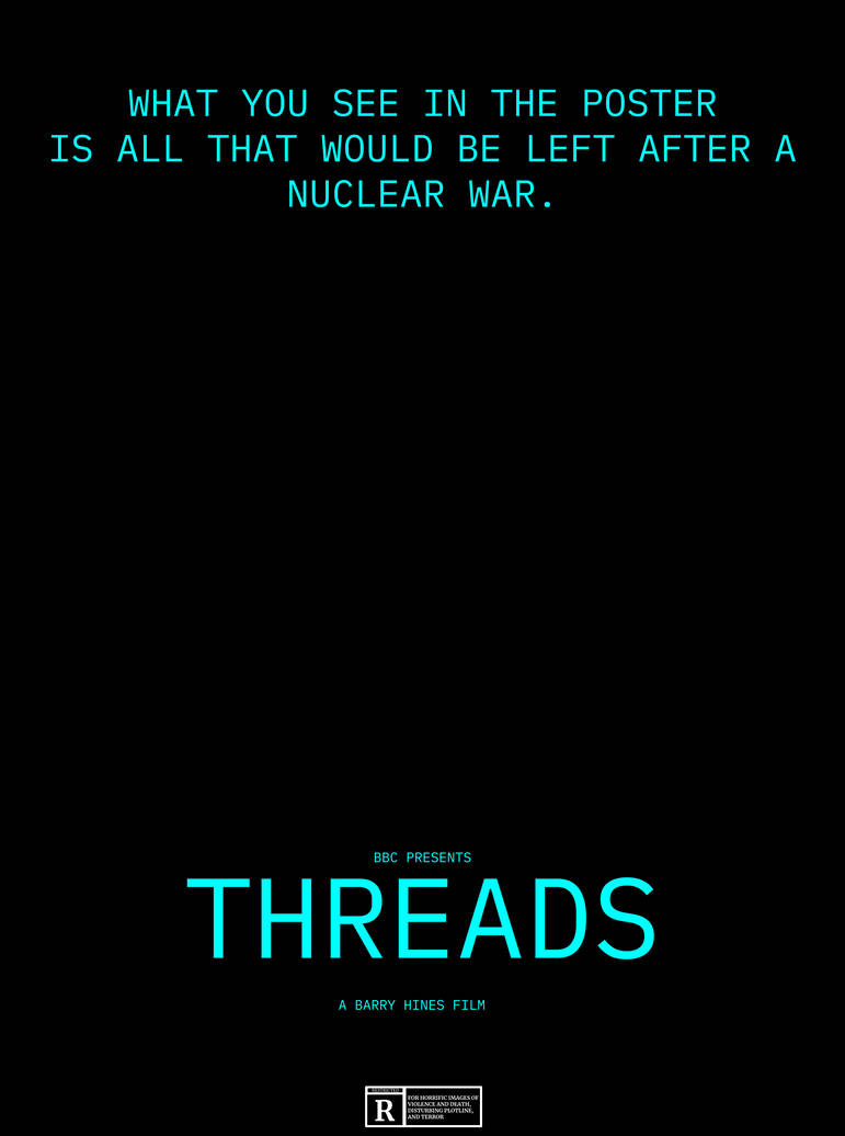 Threads (1984) Custom Poster-Created by Me by ljgrja on DeviantArt