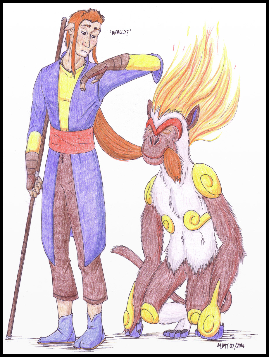 Characters with Pokemon 5 - Wygar