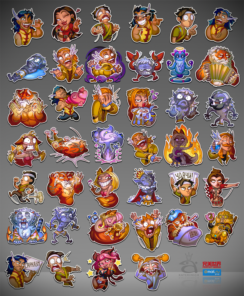 Sticker Pwp PW stickers by Katerinich on DeviantArt