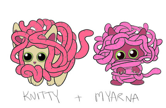 Lucky Cat Adventures Kitty and Myarna Concepts