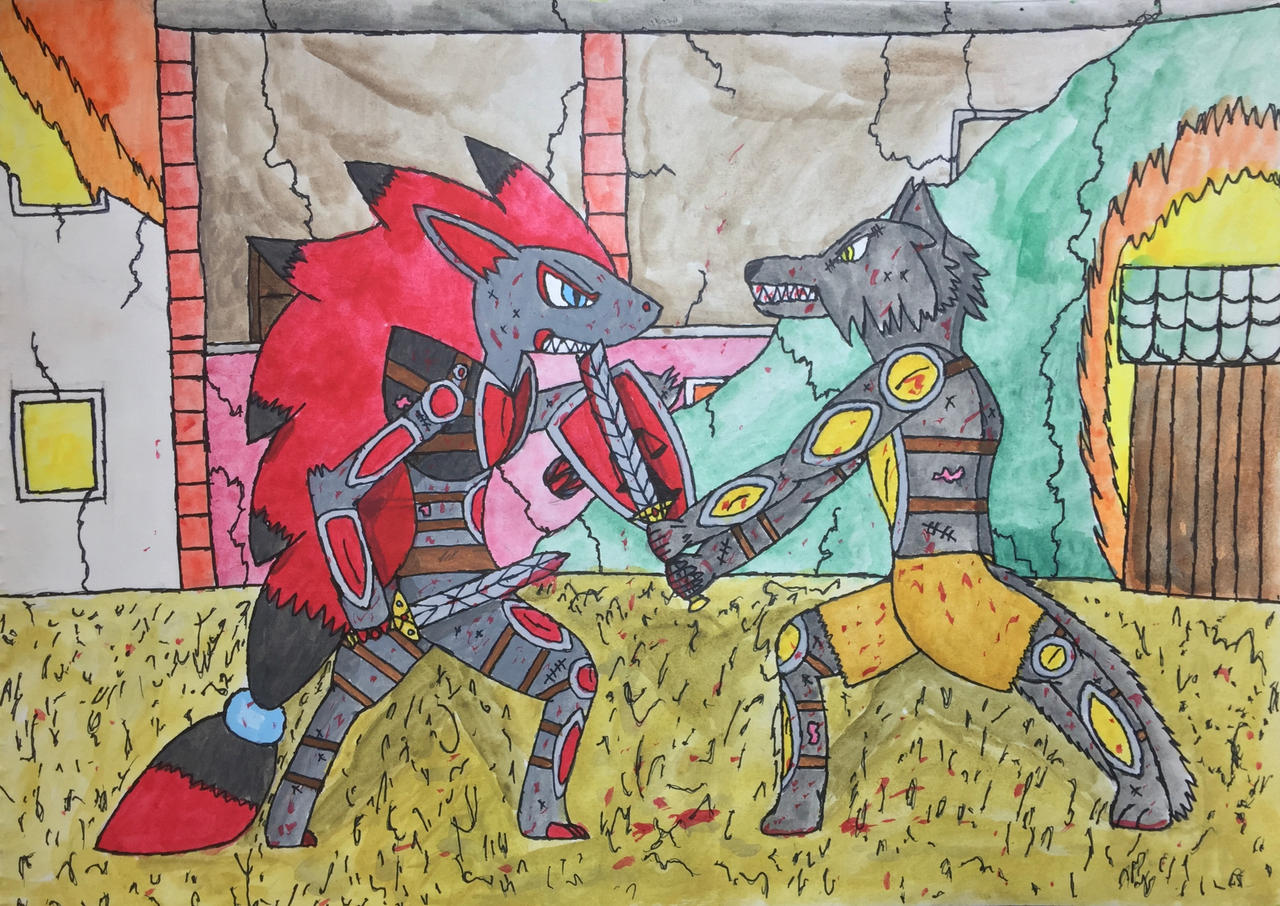 Final Combat Deviantart Final battle by guillibili on DeviantArt