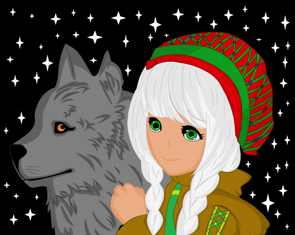 Girl and Wolf