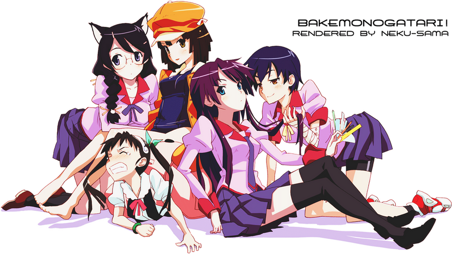 Bakemonogatari Render by Airishiteru on DeviantArt