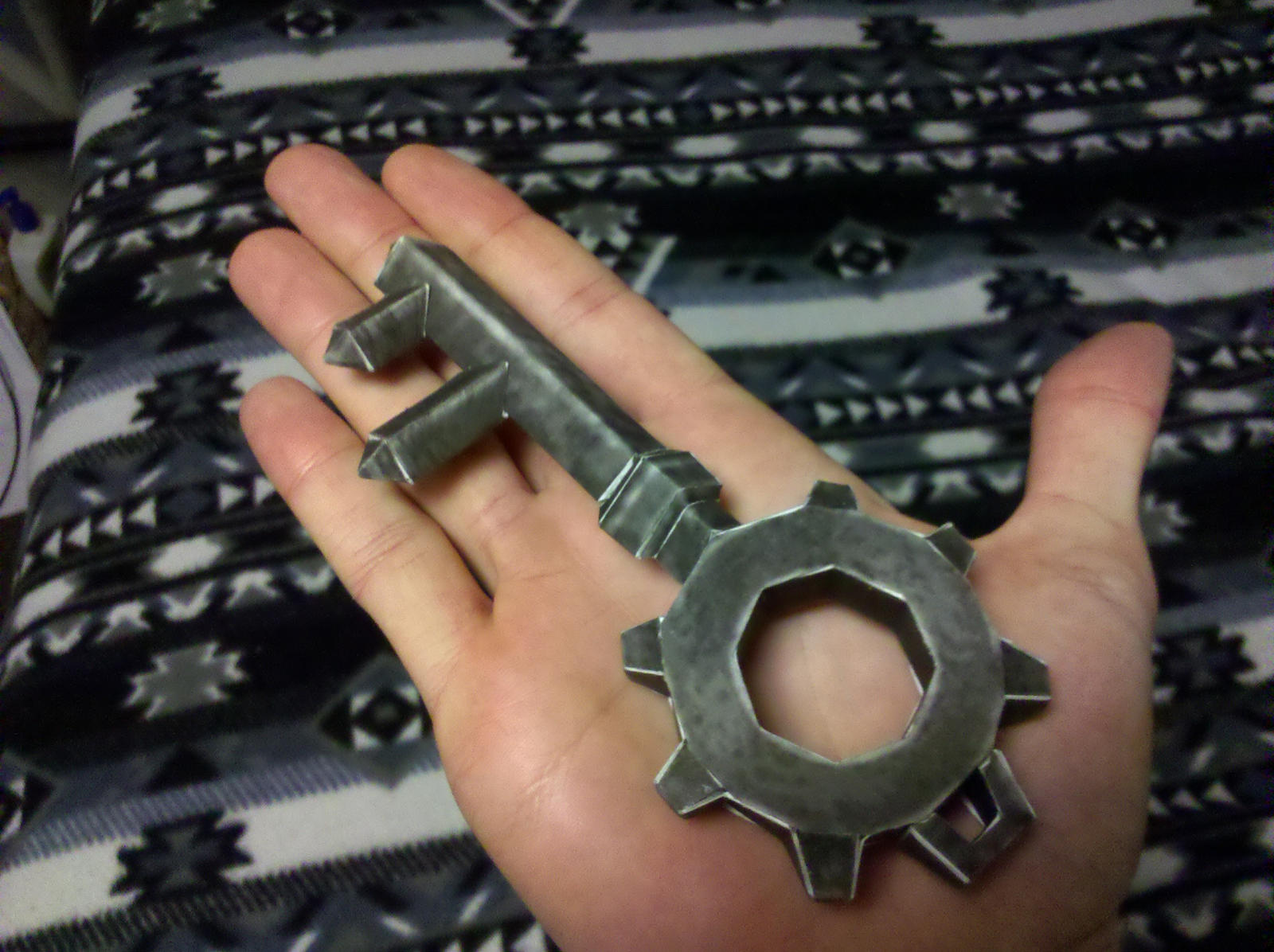 Free Papercraft Key Twilight Princess Small Key Papercraft by ragnaroktomorrow on DeviantArt