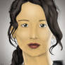 Katniss Everdeen Painted