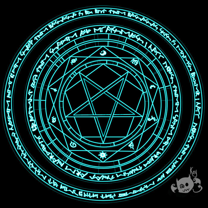 Spell Circle Examples Aegis spell circle by KannyL on DeviantArt