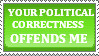 political correctness stamp