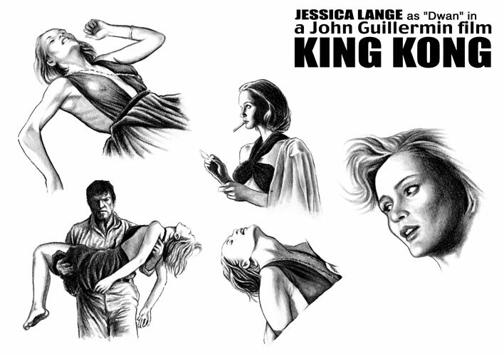 King Kong (1976) - Dwan by Martel-JP on DeviantArt