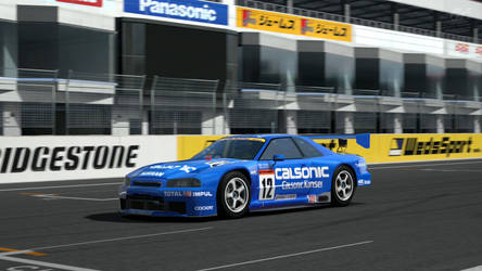 Nissan Skyline R34 GT500 (Team Calsonic Impul) by SebastianAlvarez