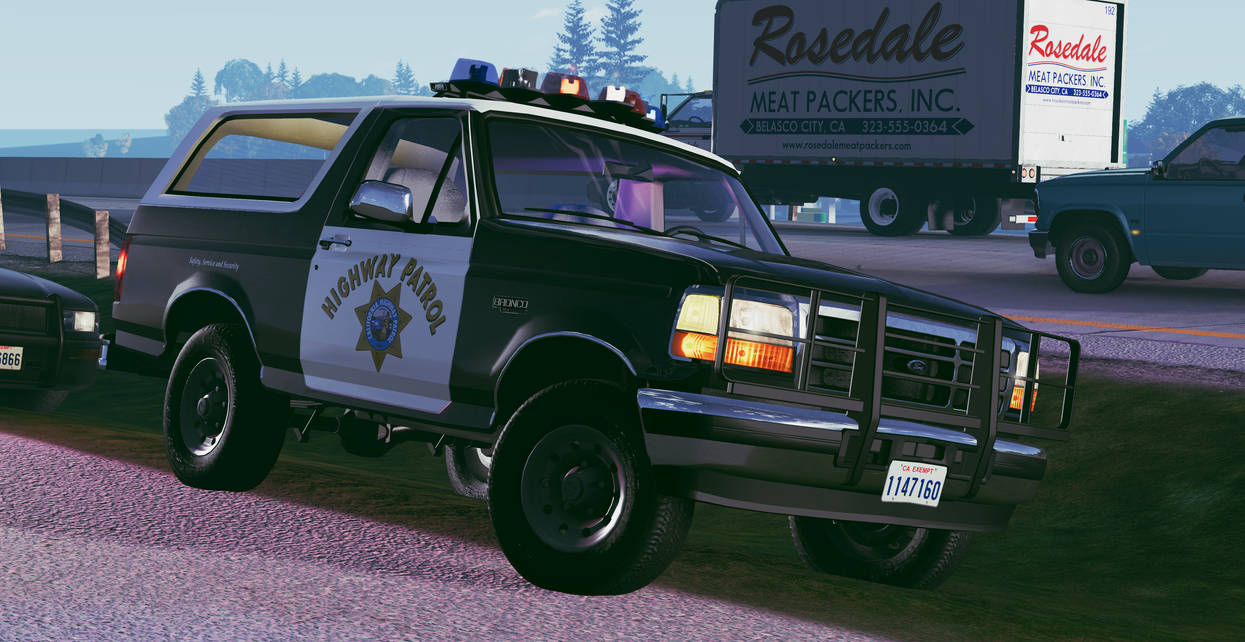 Ford Bronco (CHP) by SebastianAlvarez on DeviantArt