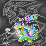 gex the gecko by Chimykal-girl