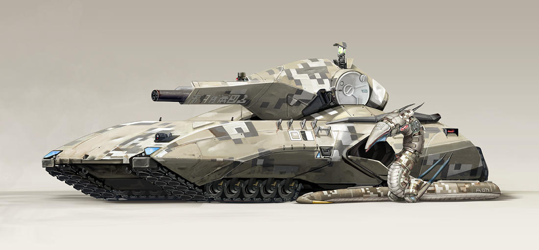 Infantry Support Tank by Abiogenisis on DeviantArt