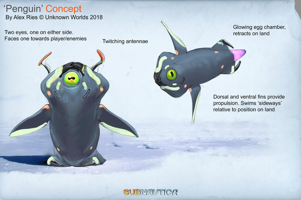 Sub Creature Subnautica DLC Creature 2 by Abiogenisis on DeviantArt