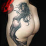 Realistic Mermaid Tattoo bt Jackie Rabbit