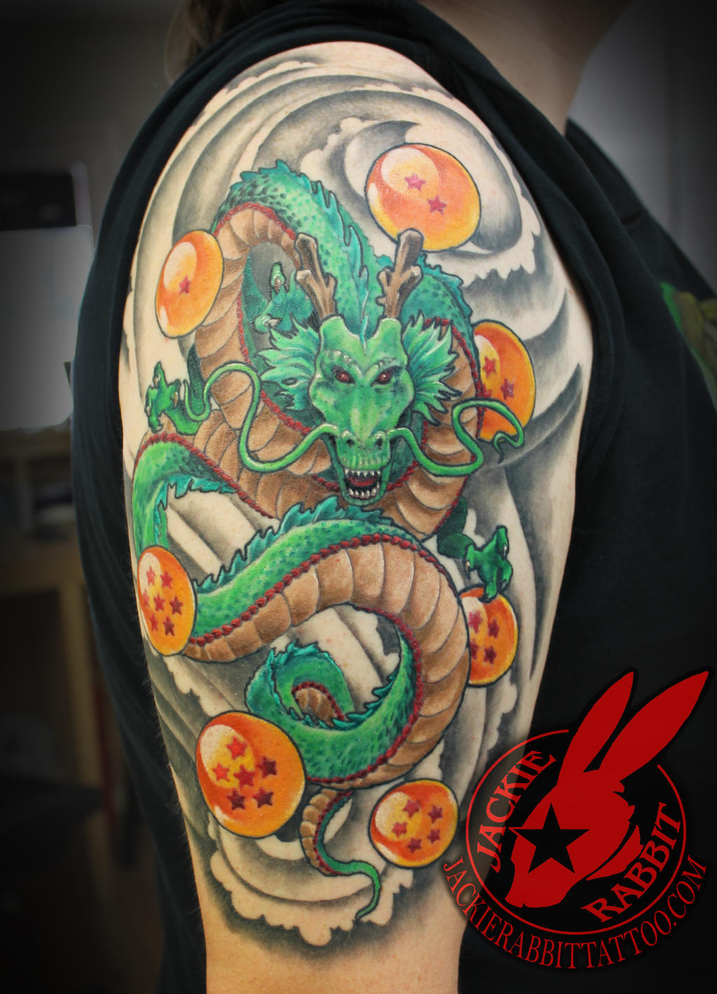 Dragon Ball Z Shenron Dragon Tattoo Jackie Rabbit by ...