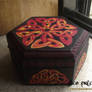 Celtic Knotwork Wooden Box