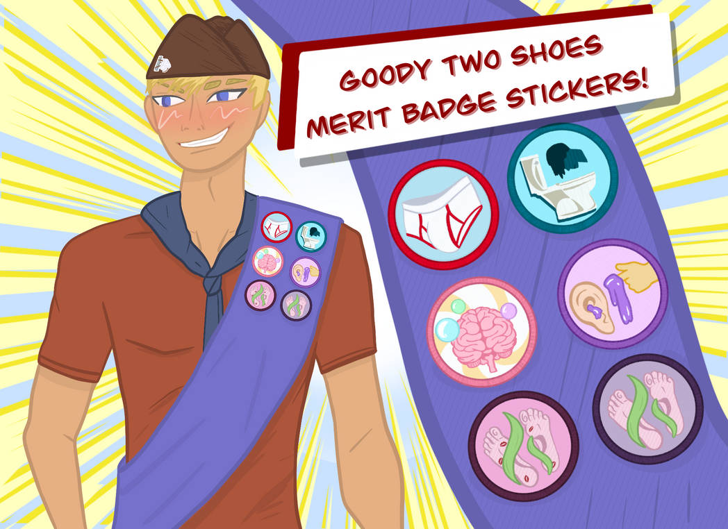 Merit Badge Stickers! by VillainCorpus on DeviantArt