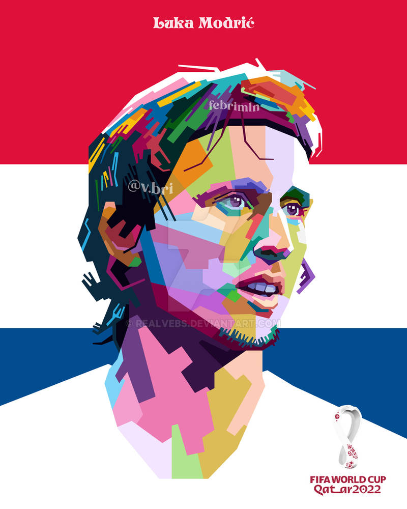 Luka Modric {Croatia} by realvebs on DeviantArt