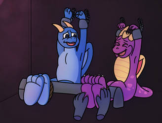 Dan and Spyro's Interrogation (by bazazel)