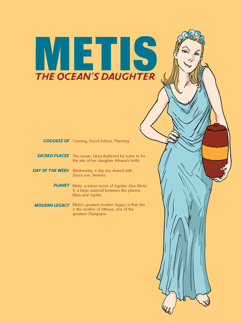 Queen Metis, First Lover of Zeus