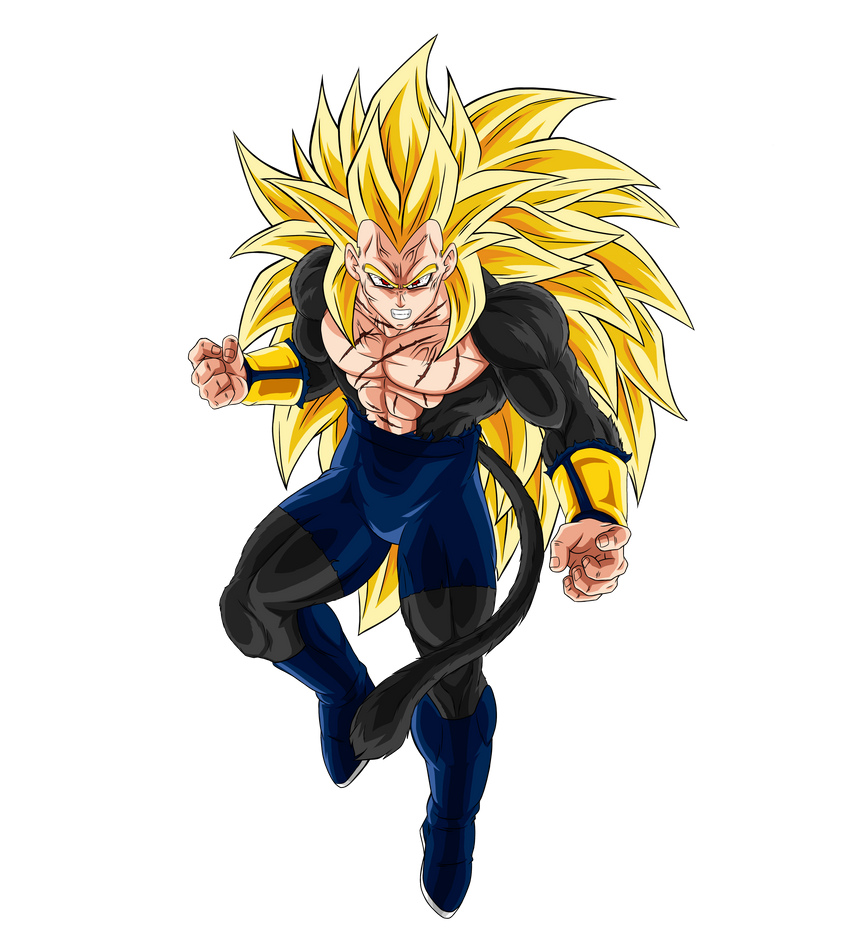 Rigor Super Saiyan 5 Render - DB New Age by JenHaxe23 on DeviantArt