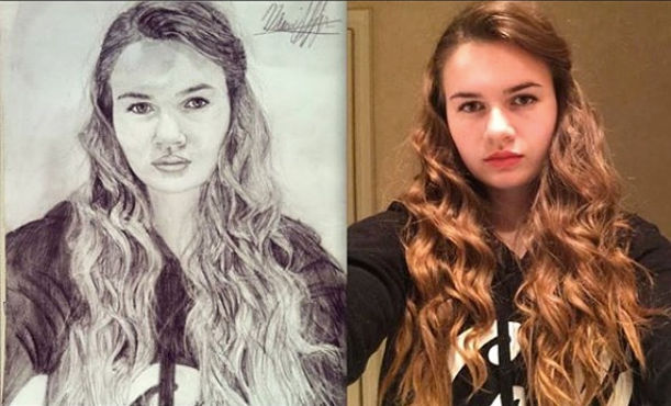 Real Or Drawing Drawing vs Picture by XenaGriffin on DeviantArt